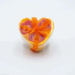 Fleurs de savon - Coeur de 3 roses