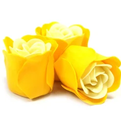 Fleurs de savon - Coeur de 3 roses