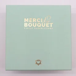 Fleurs de savon - coffret carré