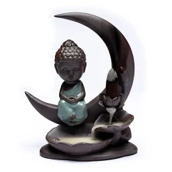 Fontaine à encens | Bouddha & Lune