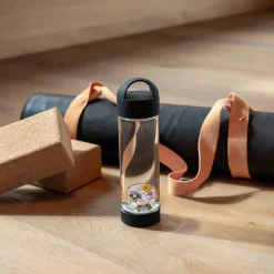 Gourde en verre - VitaJuwel VIA Prana | Noire