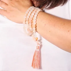 Mala Aventurine Rose | 108 perles