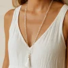 Mala Cristal de Roche Blanc | 108 perles