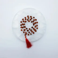 Mala Cristal de Roche - Rudraksha | 108 perles