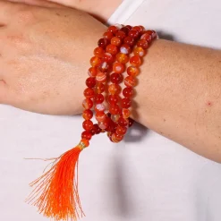 Mala en Cornaline | 108 perles