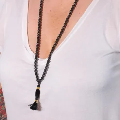 Mala en Hématite | 108 perles