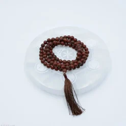 Mala en Jaspe Rouge | 108 perles