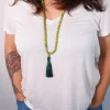 Mala Jade Xinyi avec Pompon | 108 perles
