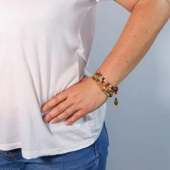 Mala magnifique mix d'agates | 108 perles