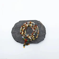 Mala magnifique mix d'agates | 108 perles