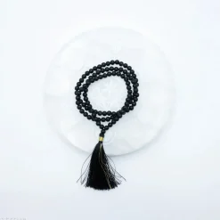 Mala Onyx Noir Mat | 108 perles