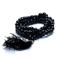 Mala Onyx Noir | 108 perles