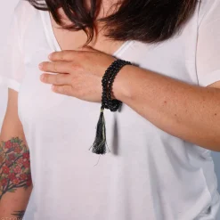 Mala Onyx Noir | 108 perles