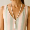 Mala Pierre de Lune Blanc | 108 perles