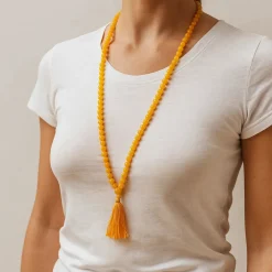 Mala Quartz Doré | 108 perles