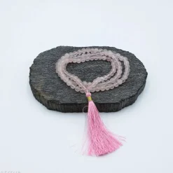 Mala Quartz Rose- perles de 6 mm | 108 perles