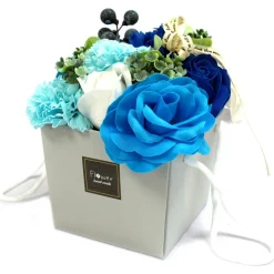 Panier de fleurs de savon