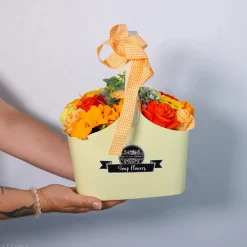 Panier de fleurs de savon - XL