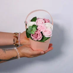 Panier de fleurs de savon - XL