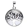 Pendentif Arbre de Vie Ornée de Cristal de Roche