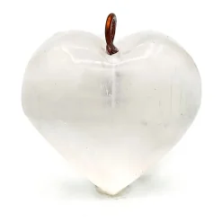 Pendentif Coeur en Sélénite