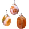Pendentif en Agate Rouge Naturelle