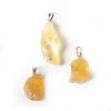 Pendentif en Citrine Quartz Fumé brut | 2,5 à 4 cm