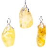Pendentif en Citrine Quartz Fumé