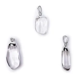 Pendentif en Cristal de Quartz