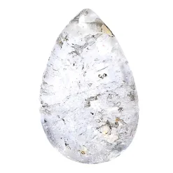 Pendentif en Cristal de Roche perc