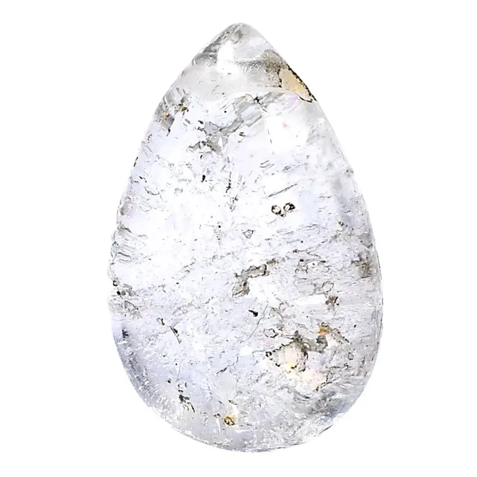 Pendentif en Cristal de Roche perc