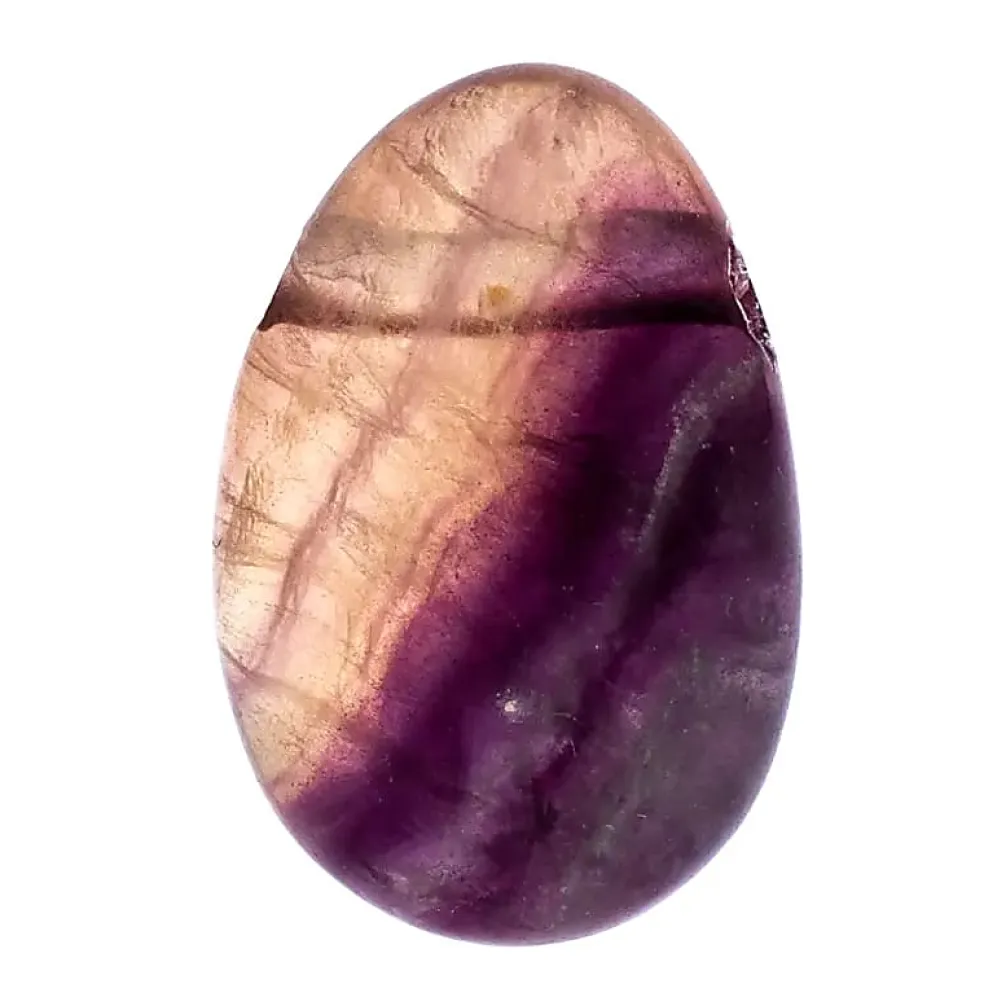 Pendentif en Fluorite percé sans fil
