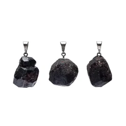 Pendentif en Grenat Naturel brut