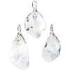 Pendentif en Labradorite Blanche