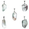 Pendentif en Lodolite percé - Quartz Chaman