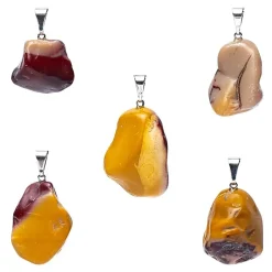 Pendentif en Mookaite percée luxe