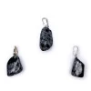 Pendentif en Obsidienne Flocon de Neige avec crochet