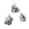 Pendentif en Pierre de Lune Blanche brute