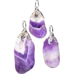 Pendentif en Quartz Améthyste