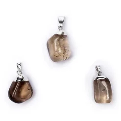 Pendentif en Quartz Fumé