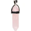 Pendentif en Quartz Rose - Forme Ovale
