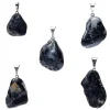 Pendentif en Quartz Tourmaline percé