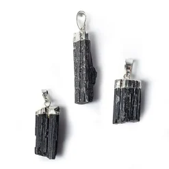 Pendentif en Tourmaline brute | 3 à 4,5cm