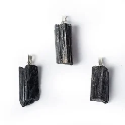 Pendentif en Tourmaline brute | 3,5cm