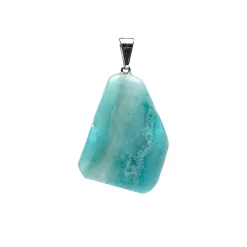 Pendentif Fantaisie en Amazonite Forme Unique