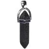 Pendentif élégant en pierre de lave