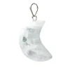 Pendentif Lune en Pierre de Lune