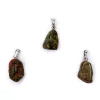 Pendentif Unakite avec crochet