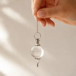 Pendule Cristal de Roche | 7 chakras
