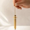 Pendule Laiton plaqué Or | Fleur de Vie